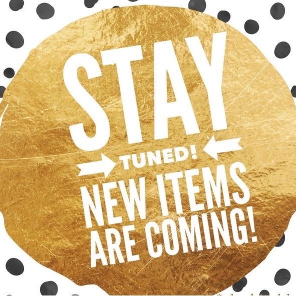 Adding items soon